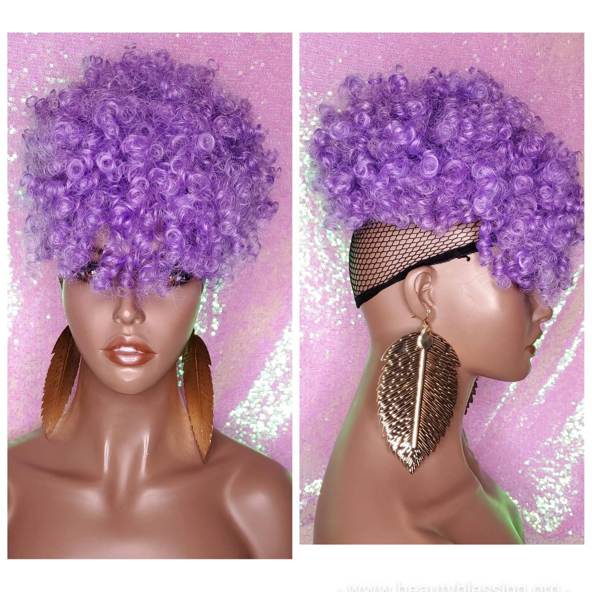 Ponytail Purple Hair Afro Kinky Puff Bangs Ponytail Afro Curly - Etsy Singapore Ponytail Purple Hair Afro Kinky Puff Bangs Ponytail Afro Curly - Etsy Singapore