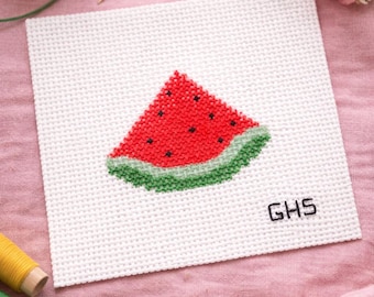 Beginner Needlepoint Canvas Valentines Lollipop