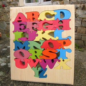 Jeu pour apprendre l'alphabet en puzzle image 1