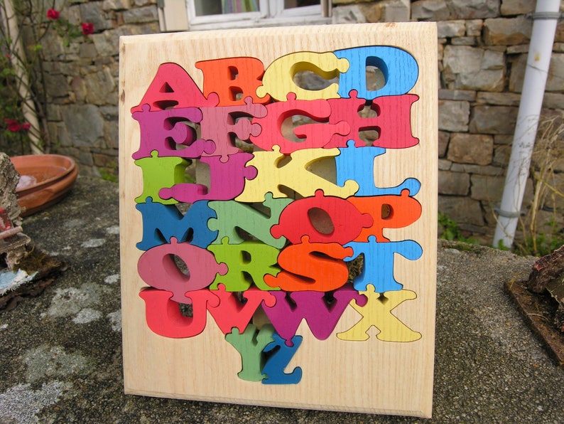 Jeu pour apprendre l'alphabet en puzzle image 1