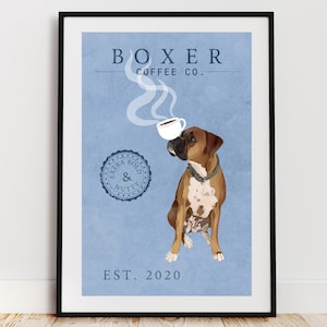 Custom Pet Poster (Coffee, Wine, Ice Cream) Printable Digital File