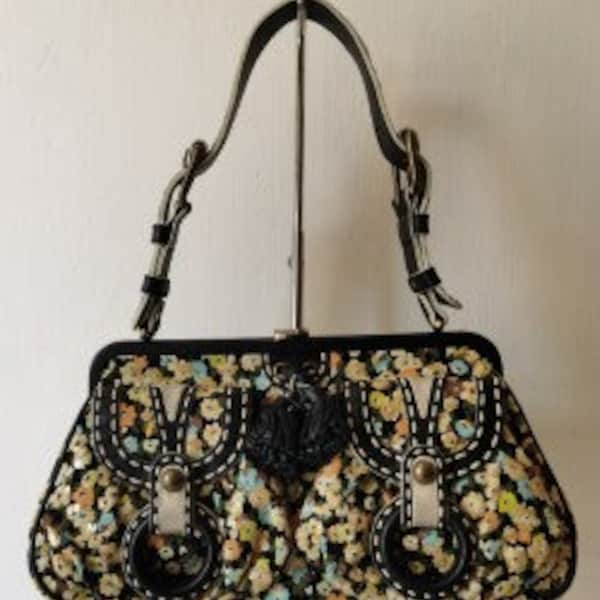 Brand New Isabella Fiore Beaded Floral Frame Bag Taken From Production Line Free Shipping!