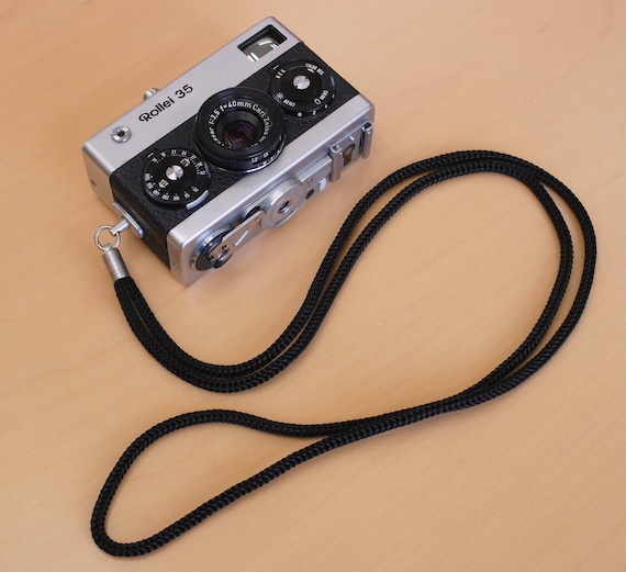 Rollei 35 Camera Strap, Long Neck Length, Black Replica - Etsy