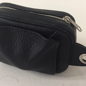 Étui en cuir souple noir avec pochette pour appareils photo Rollei série 35 Livraison gratuite image 5