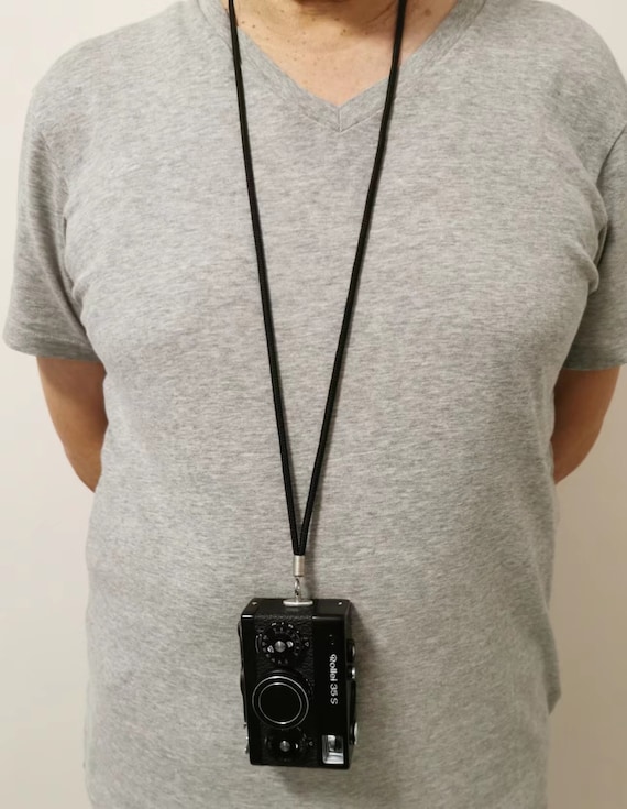 Rollei 35 Camera Strap, Long Neck Length, Black Replica - Etsy
