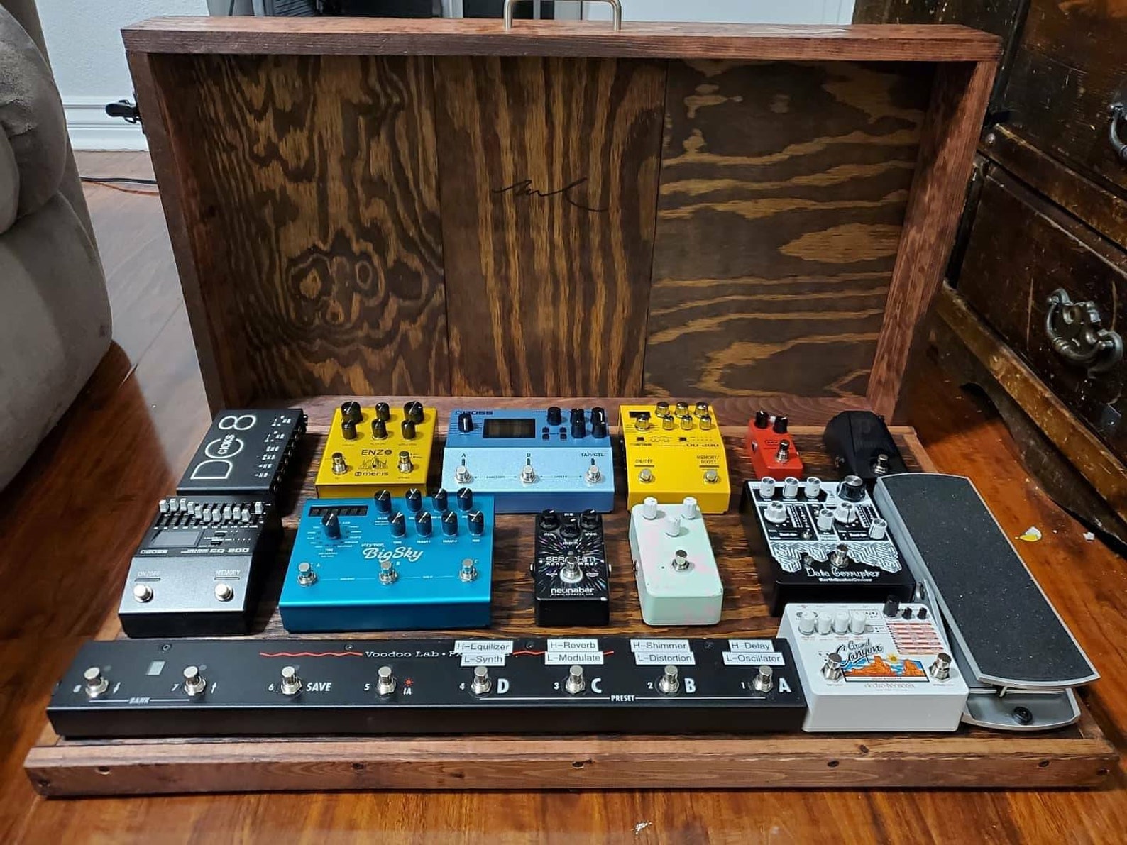 Custom Socal Pedalboard/case Etsy