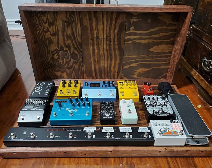 Custom Socal Pedalboard/case Etsy New Zealand