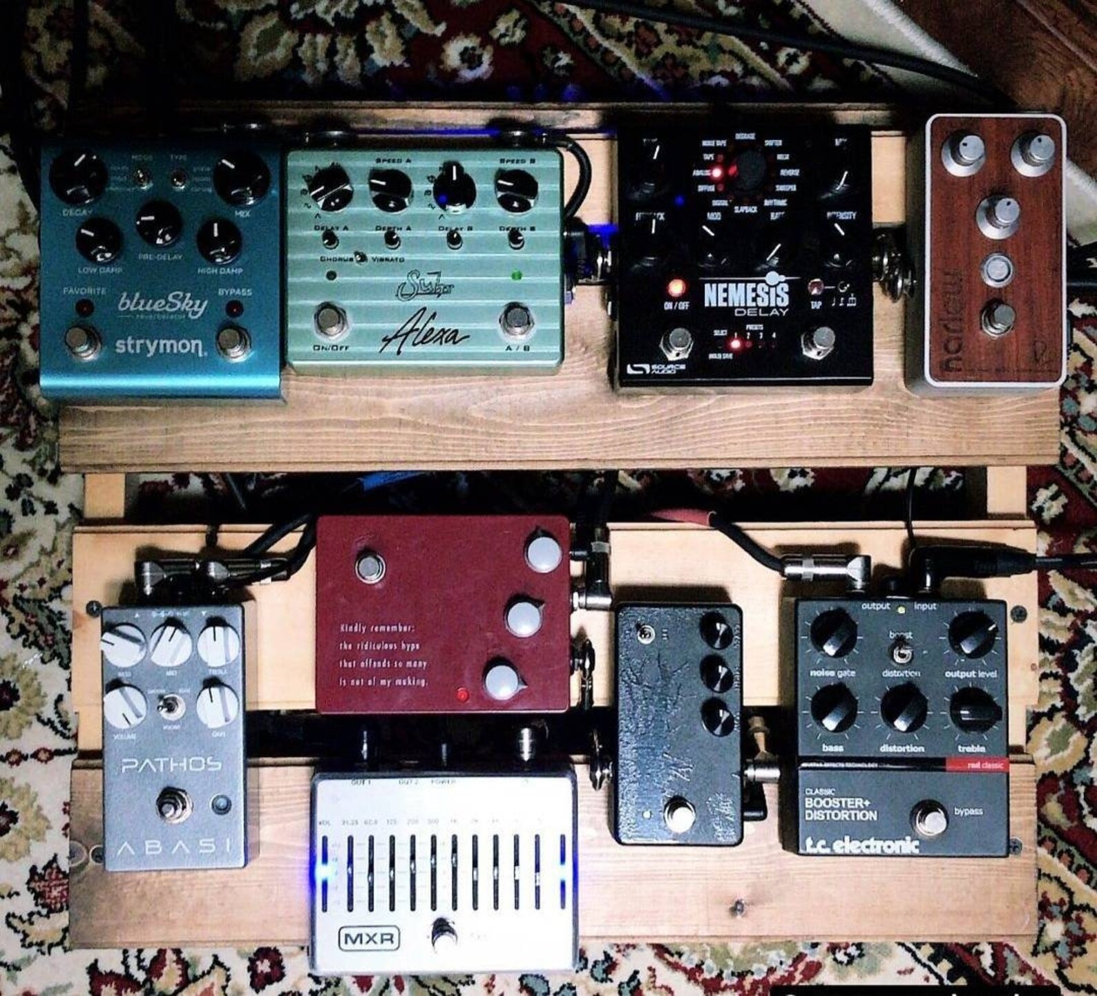 2 Tier Pedalboard Etsy