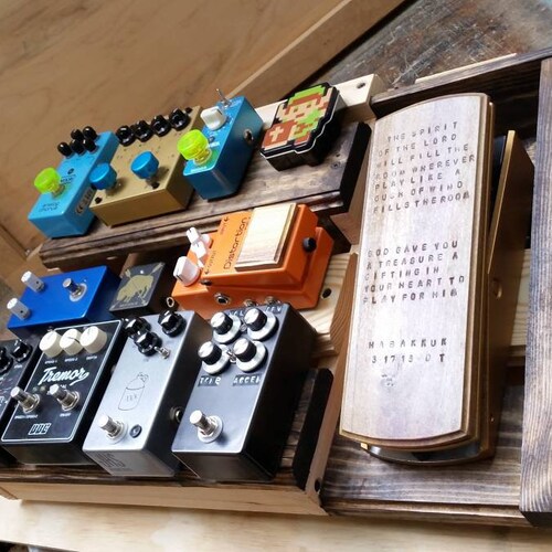 Guitar Pedalboard Etsy