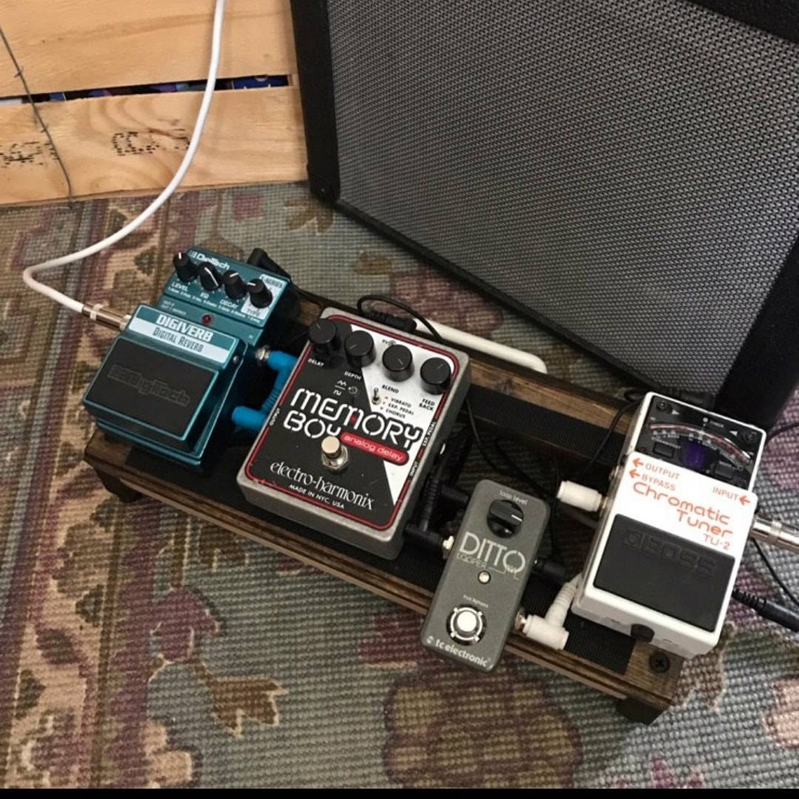 Mini Guitar Pedal Board Etsy
