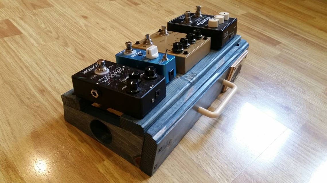 Mini guitar Pedal board Etsy