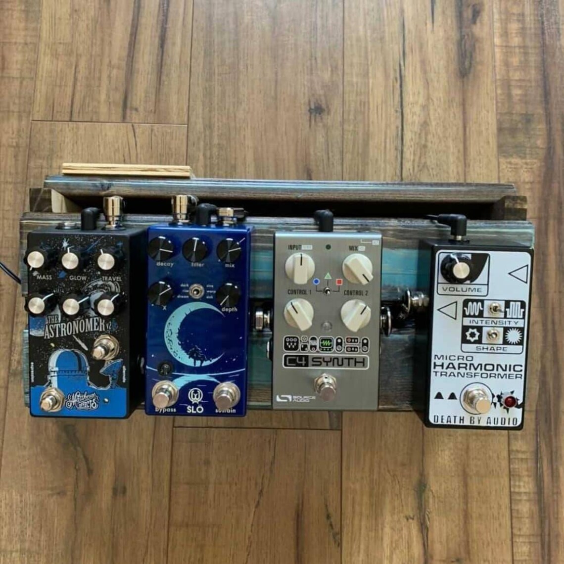 Mini Guitar Pedal Board Etsy