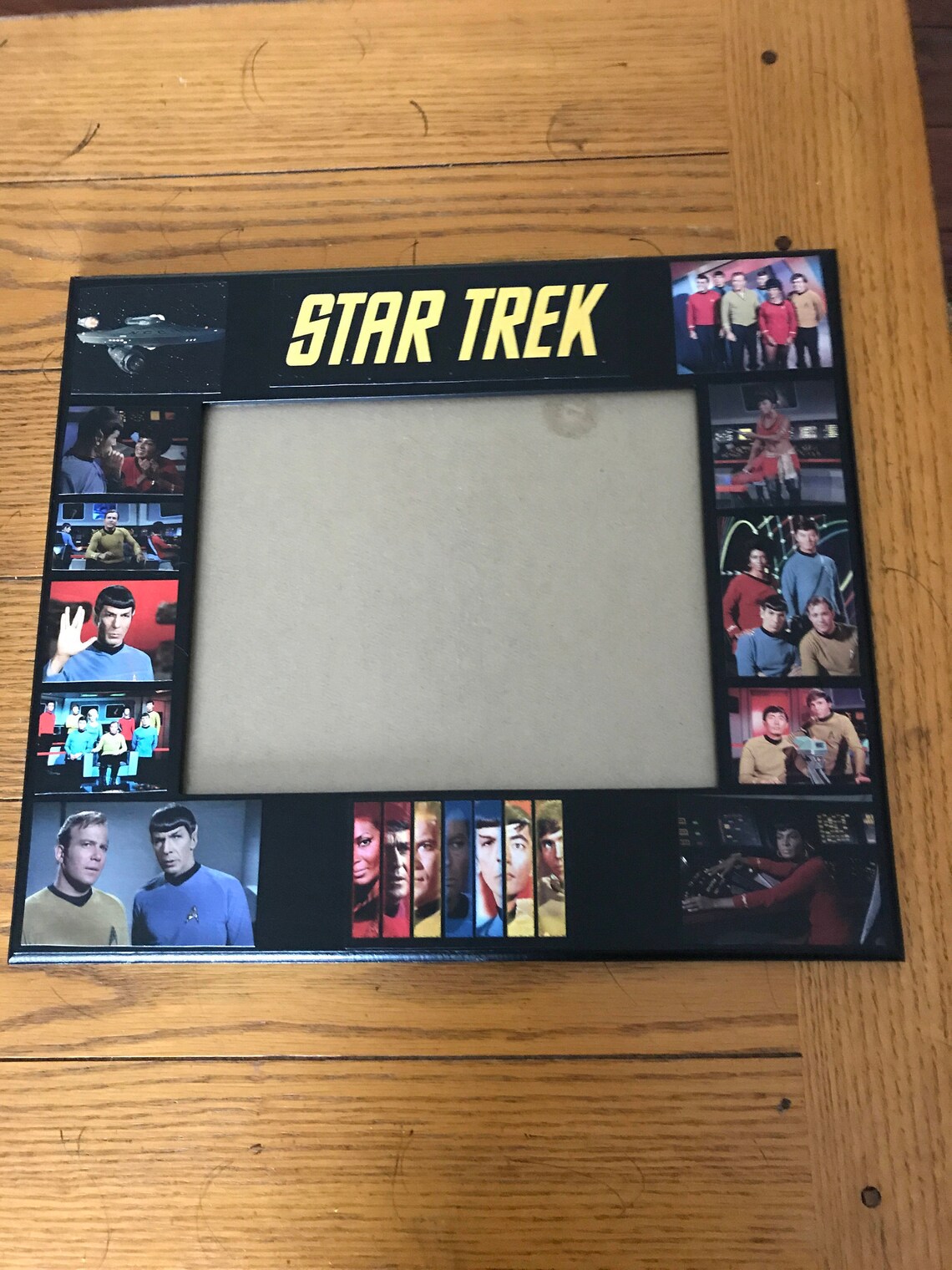 star trek picture frame 8x10