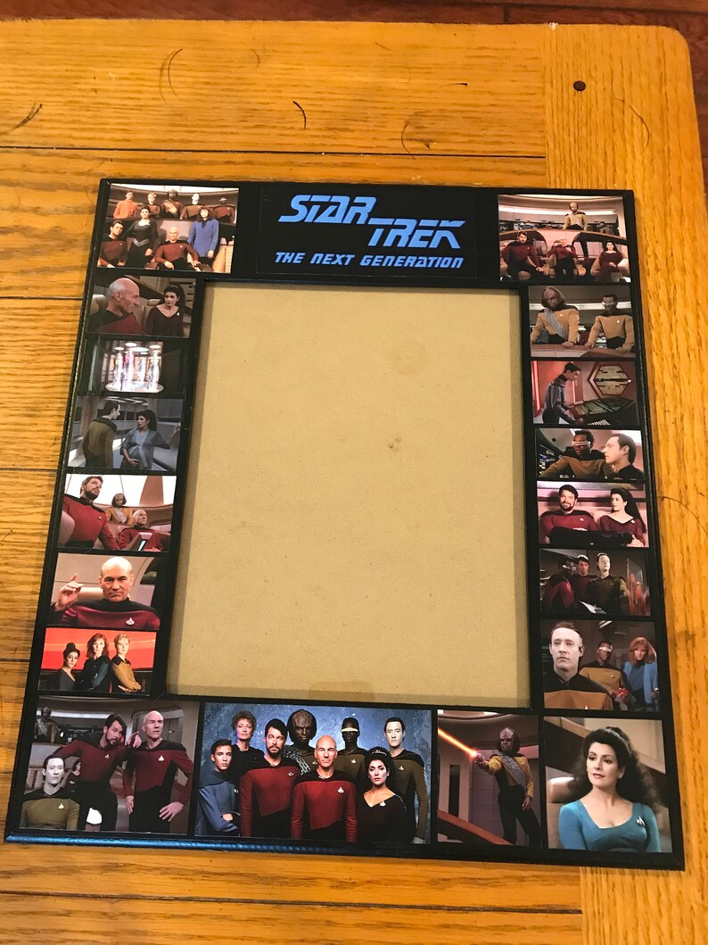 star trek photo frame