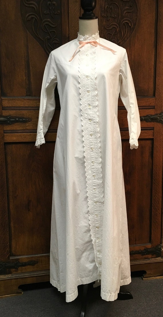 Victorian Antique Night Dress - image 2