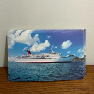 POSTAL en color del crucero Cunard M.V. Princess, sin usar, lote de 15