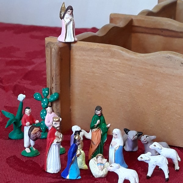 Miniature Nativity Set Etsy