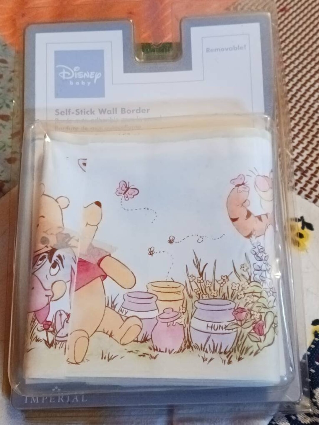 Disney Winnie the POOH Bear WALL BORDER Nursery Decor Etsy