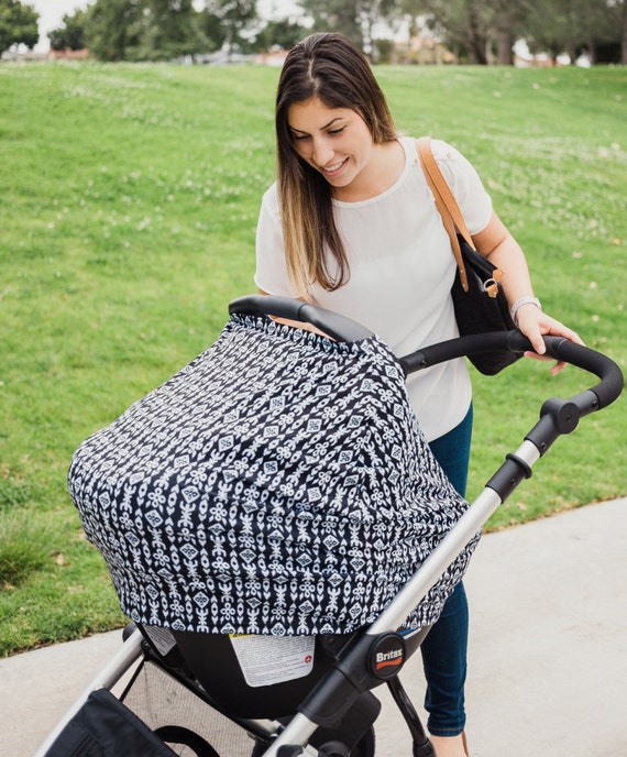 Carseat Canopy Breastfeeding Cover - Multi Use Infant Stroller