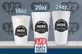 Personalized Foam Cups, Custom Logo Party Cups