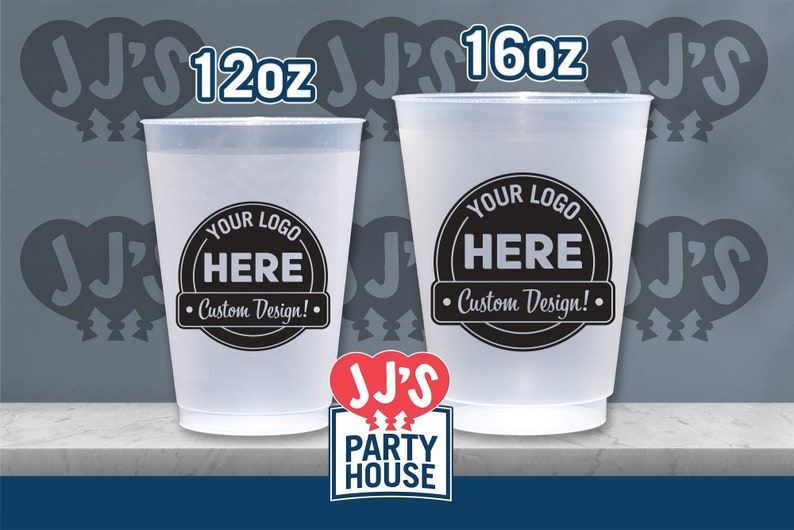 Mexican Love Birds Wedding Cups: Custom Frosted Fiesta Favors image 3