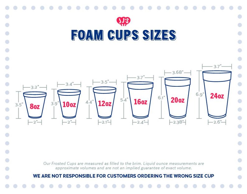 Last Splash Miami Bachelorette, Personalized Foam Cups Bild 5