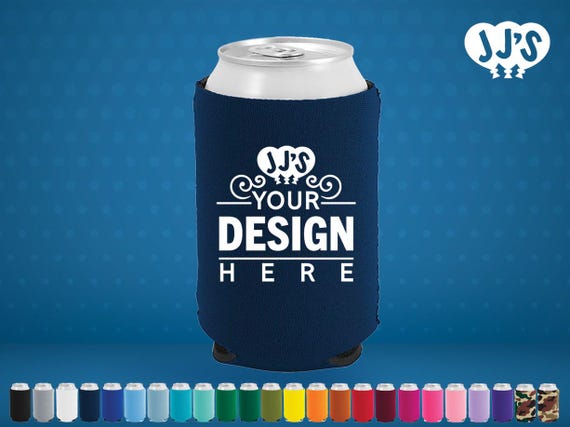 Custom Neoprene Can Coolers, Personalized Can Huggers