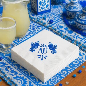 Mexican Love Birds Wedding Cups: Custom Frosted Fiesta Favors image 7