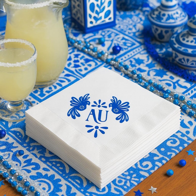Mexican Love Birds Wedding Cups: Custom Frosted Fiesta Favors image 7