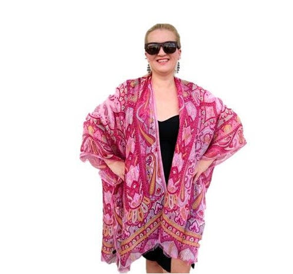 sheer kimono top