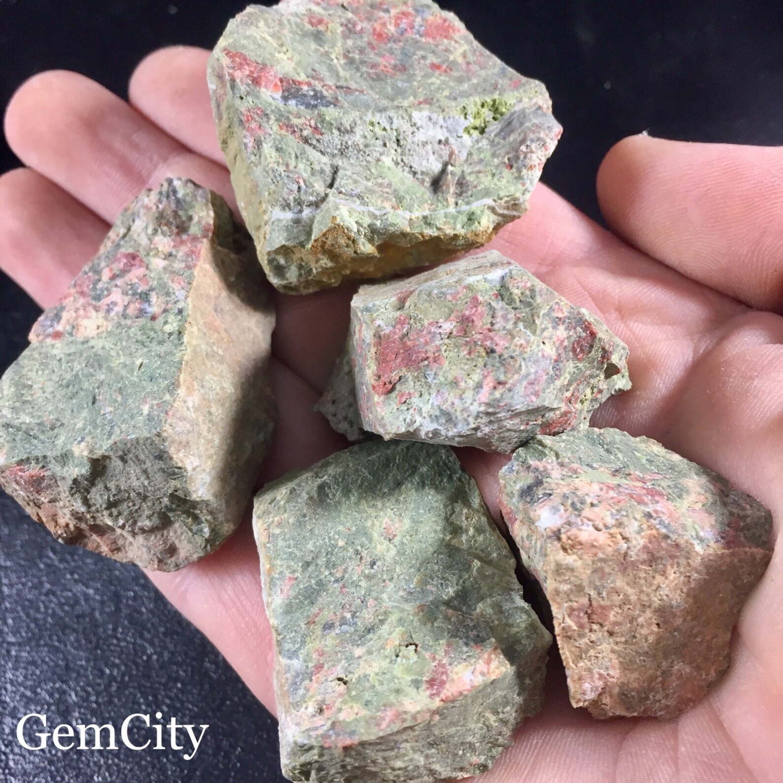 Bulk Raw Unakite Crystal Natural Green Unakite Stone Etsy