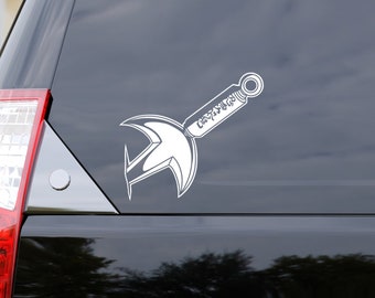 Teleport Kunai Anime Car Decal!