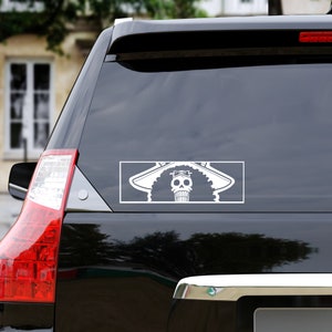 Pervy Skeleton Anime Car Decal!