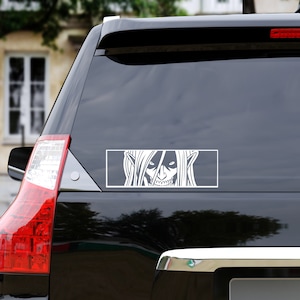 Monster Form Anime Car Decal!
