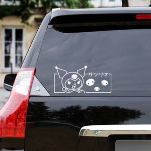 Rabbit Rival Skull Anime Car Decal!