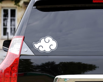 Red Cloud Anime Car Decal!