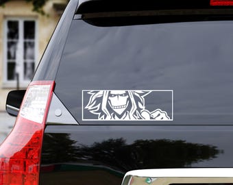Skinny Form Anime Car Decal!
