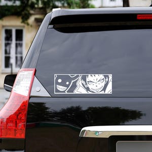 Fire Feet Anime Car Decal!