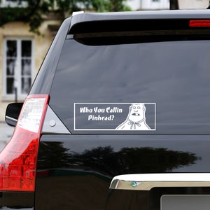 Pinhead Star Anime Car Decal!