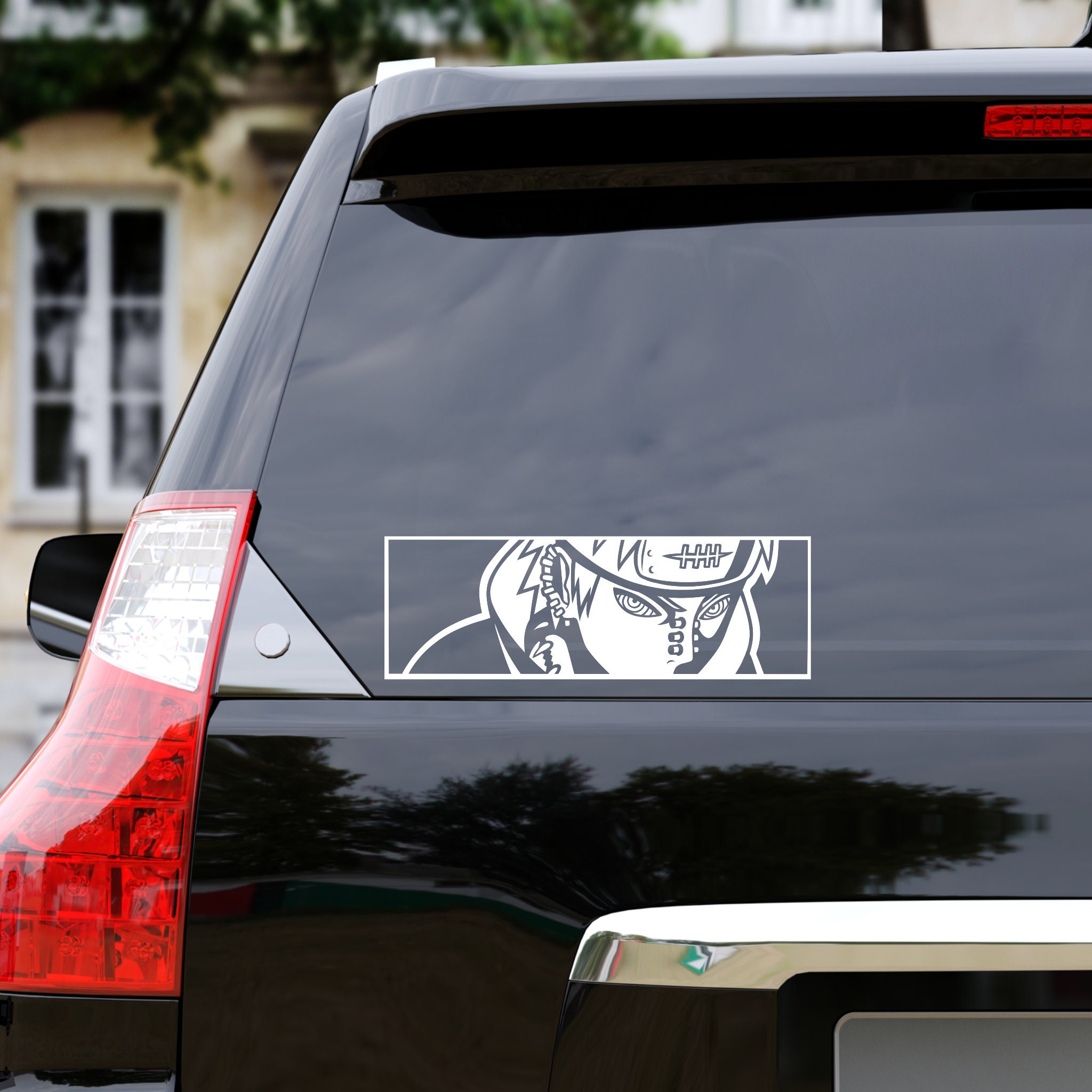 NRT512 Uchiha Shisui Sharingan Body Flicker Naruto anime sticker Car Decal