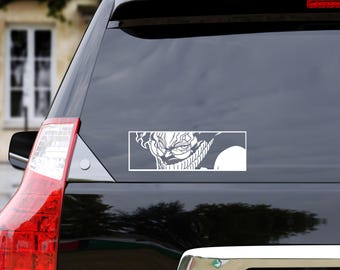 Nonchalant Runner Anime Car Decal!