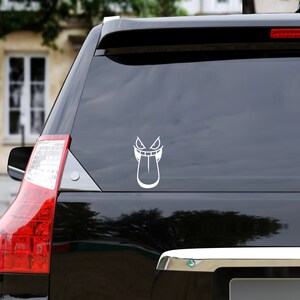 Spooky Ghost Anime Car Decal!