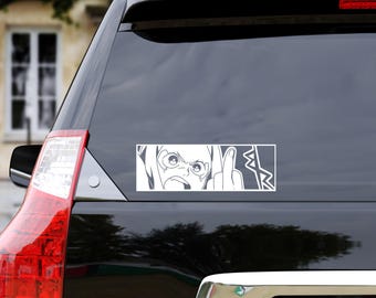 Cyber Hands Anime Car Decal!