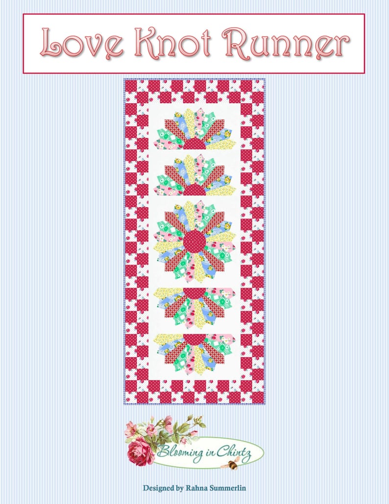 Love Knot Table Runner Pattern PDF DOWNLOADABLE PATTERN - Etsy