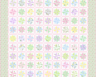 Faded Memories Quilt Pattern PDF DOWNLOADABLE PATTERN