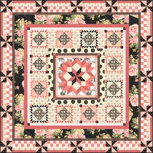 Paris Romance Quilt Pattern PDF DOWNLOADABLE PATTERN