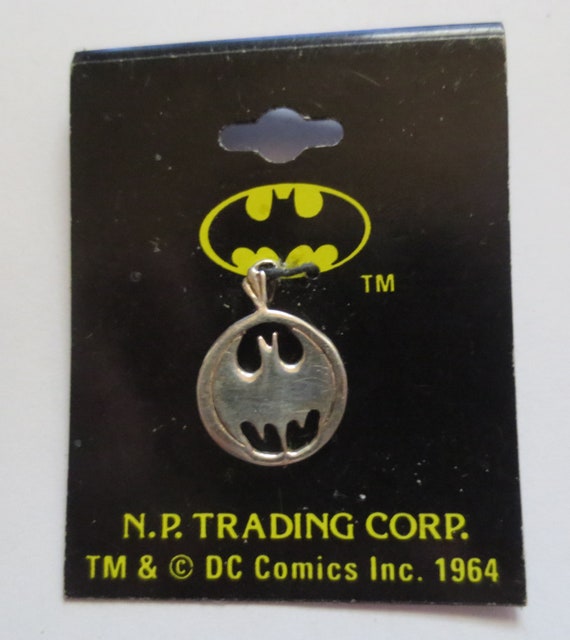 Vintage Licensed DC Comics Batman Round Sterling S