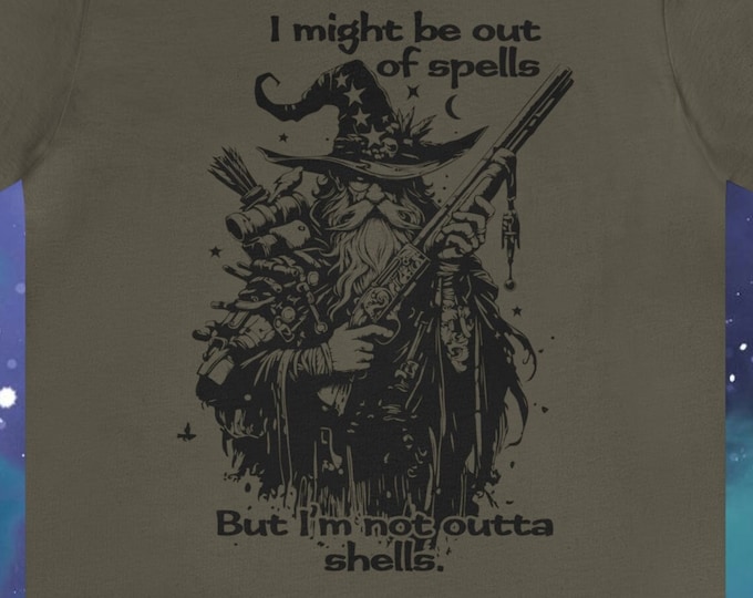 Formidable Wizard / Fantasy T Shirt / Funny Steampunk Design / Humane, Sustainable / 100% Cotton / Tee Shirt / Unisex