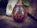 Pentagram Sherlock Tobacco Pipe / Pipe for Smoking / Handmade Wooden Pipe