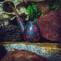 Valhalla Viking Rune Pipe \/ Tobacco Pipe for Smoking \/ Wooden Pipe \/ Sherlock